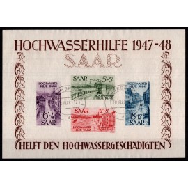 1948 Saar - AFA 261Y - Stemplet